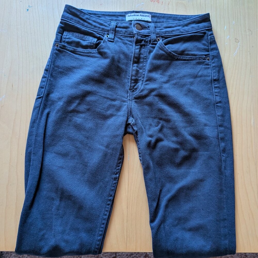 American Apparel Midnight Navy Pants Unisex Size 28